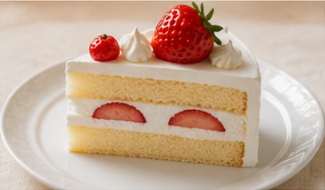 苺のショートケーキ